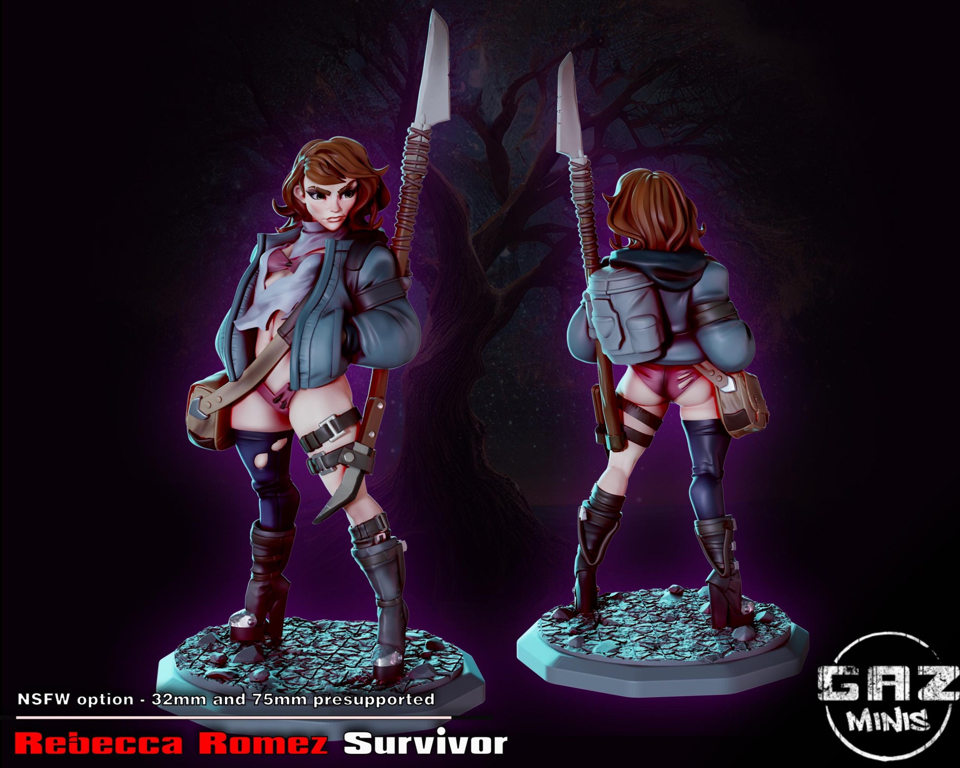 Apocalypse Survivor Miniature | Gaz Minis