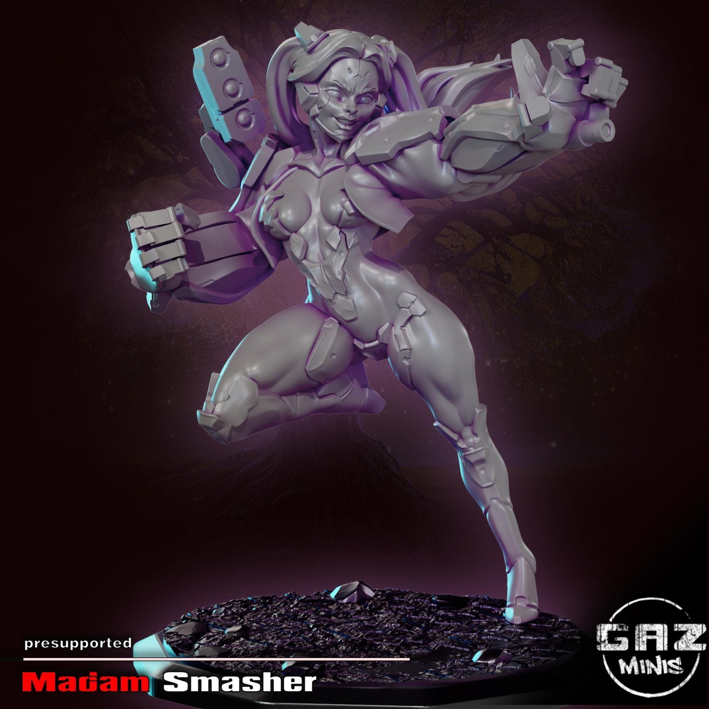 Madam Smasher Miniature | Gaz Minis