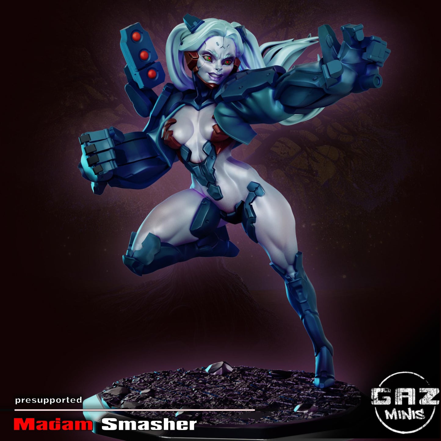Madam Smasher Miniature | Gaz Minis
