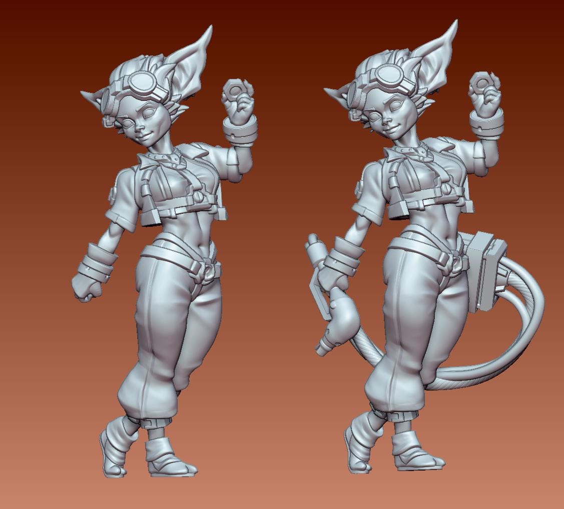 Sprocket Goblin Mechanic Miniature | Gaz Minis