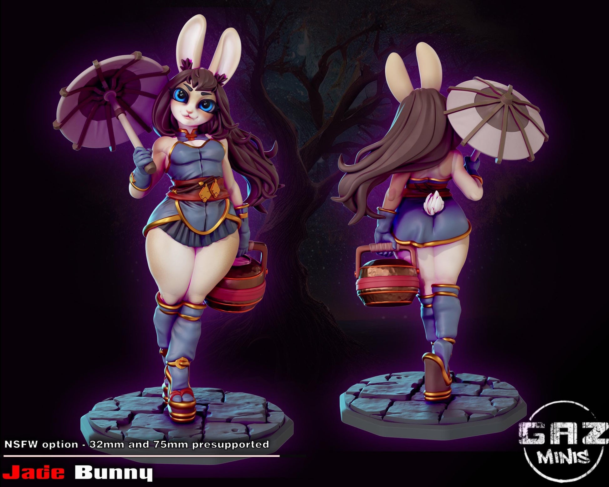 Jade Bunny Miniature | Gaz Minis