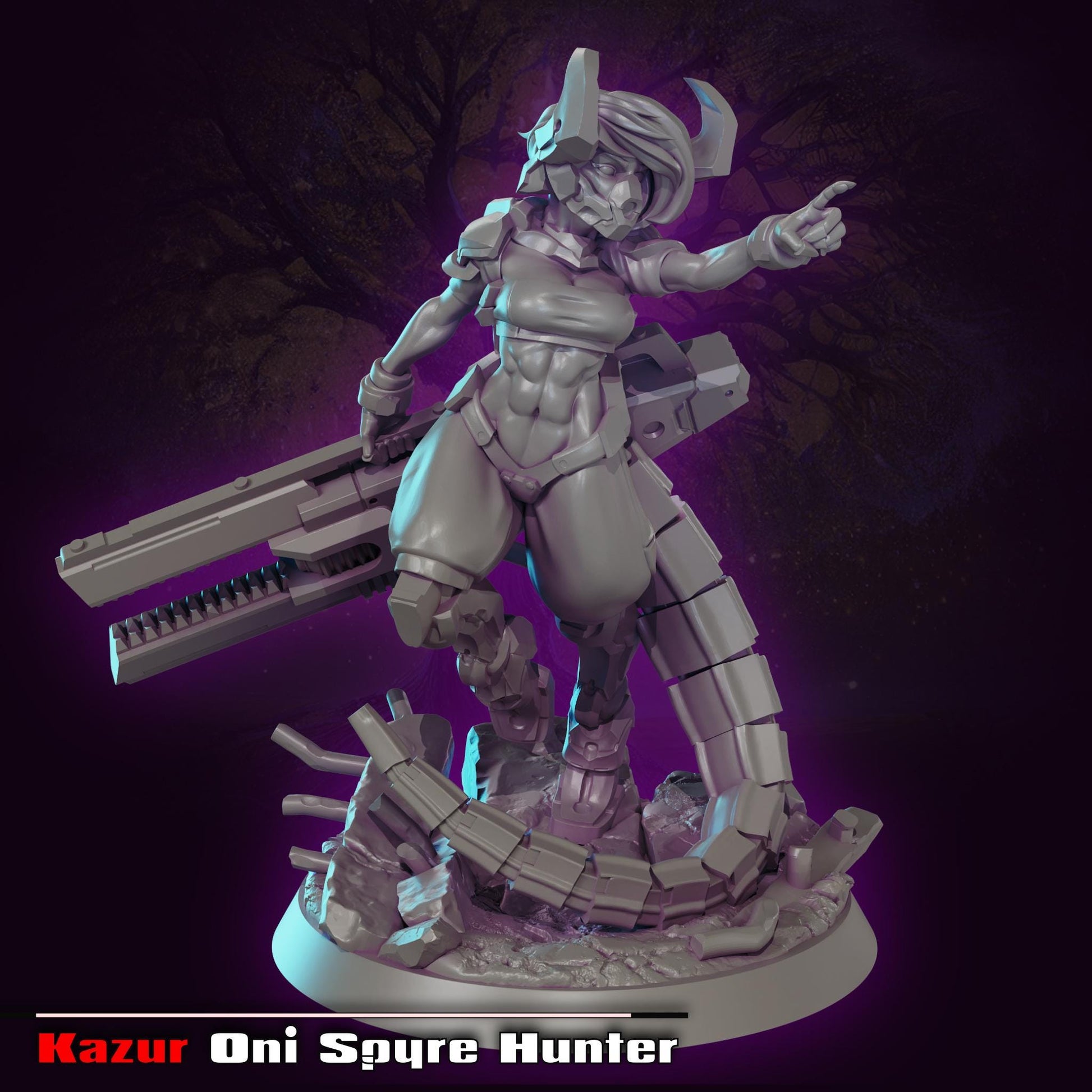 Mecha Oni Miniature | Gaz Minis