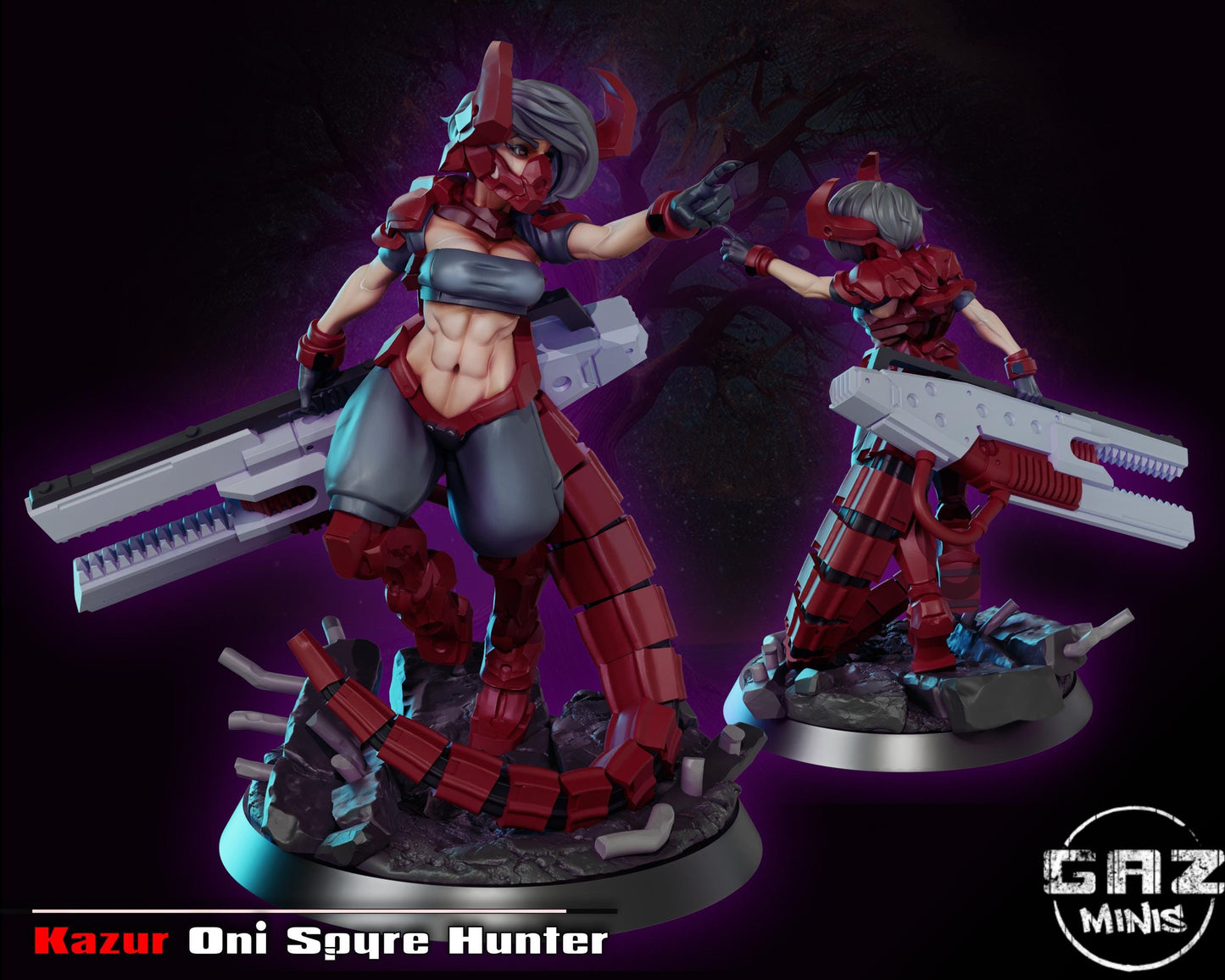 Mecha Oni Miniature | Gaz Minis
