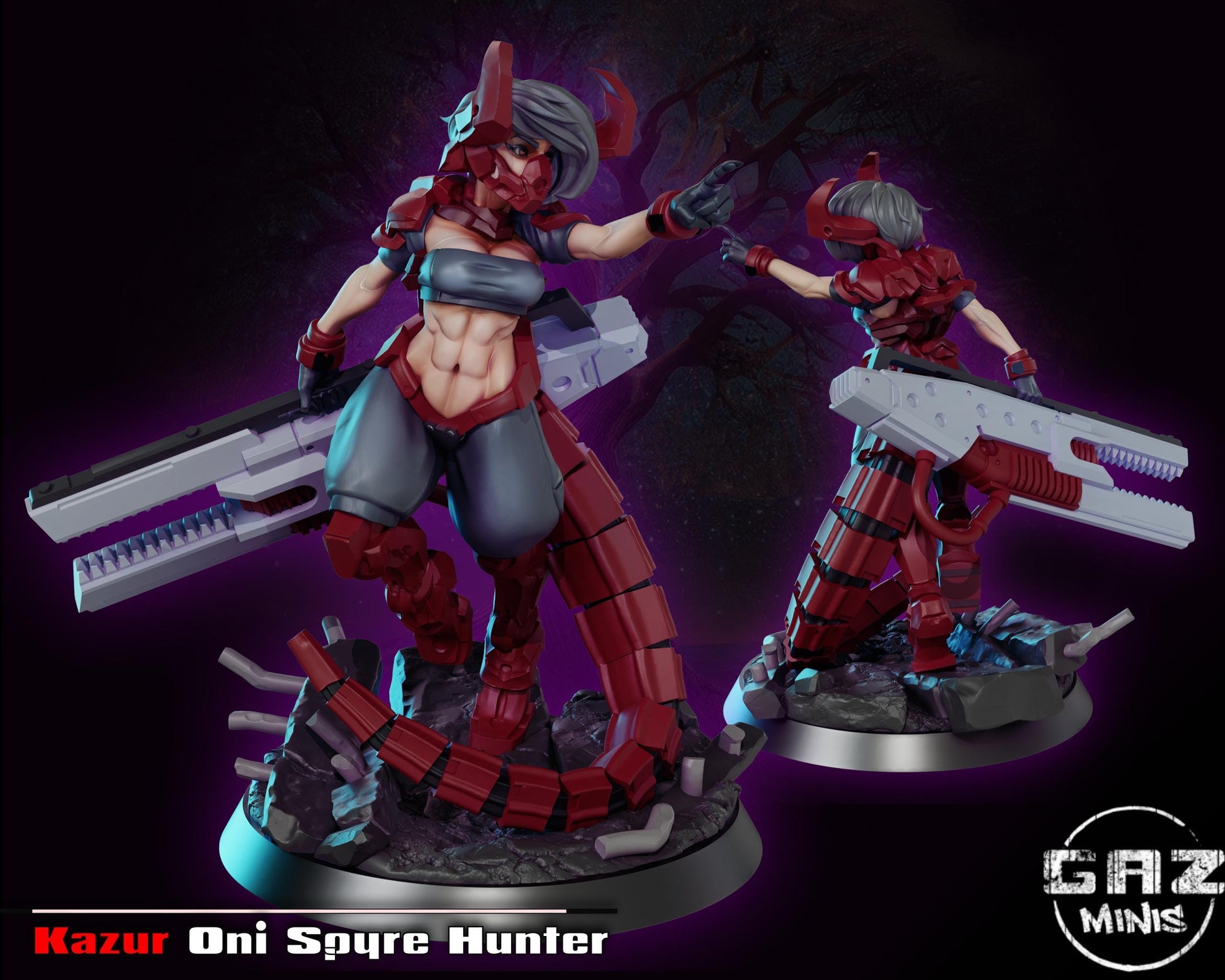 Mecha Oni Miniature | Gaz Minis