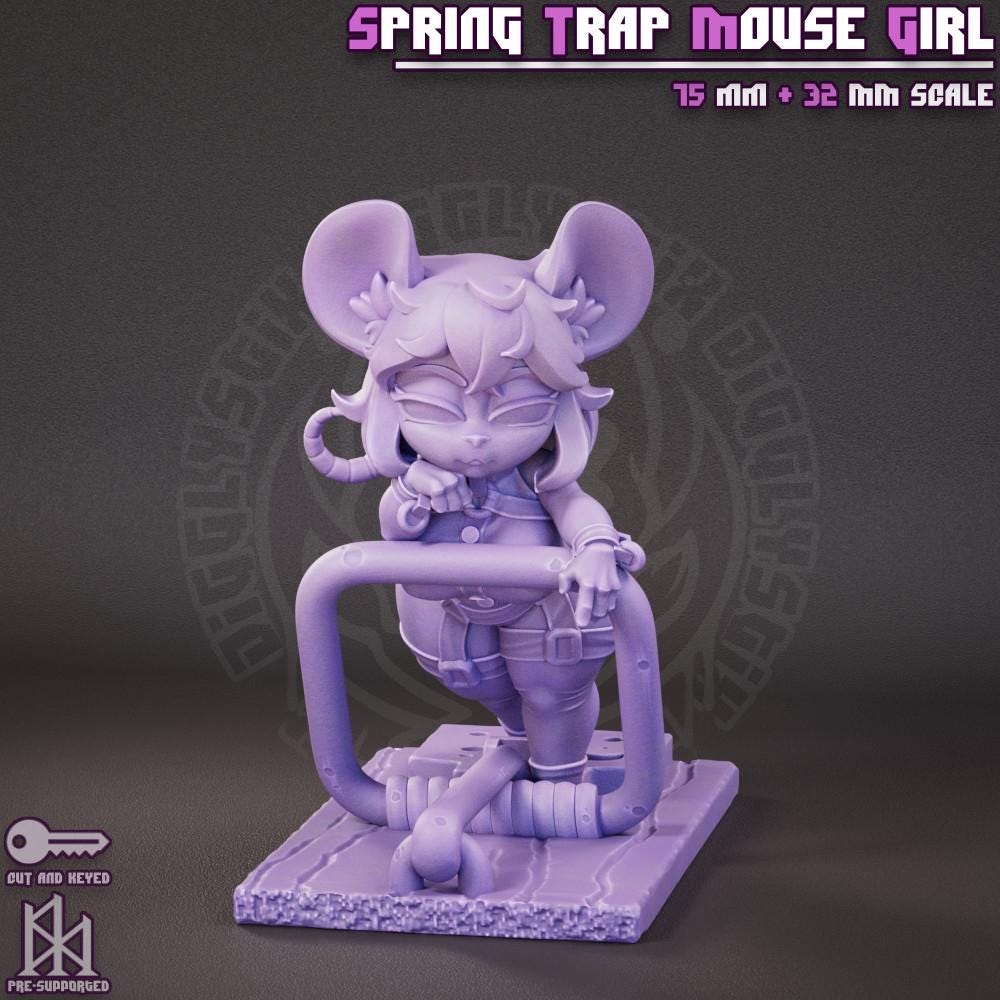 Mouse Girl Miniatures | Jigglystix