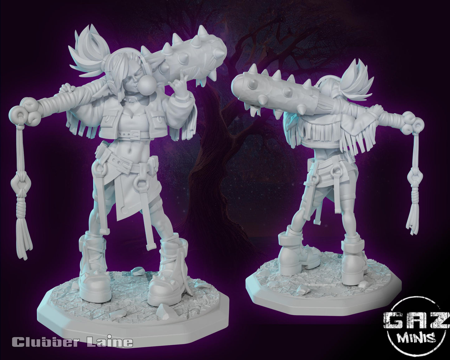 Goblin Clubber Laine Miniature | Gaz Minis