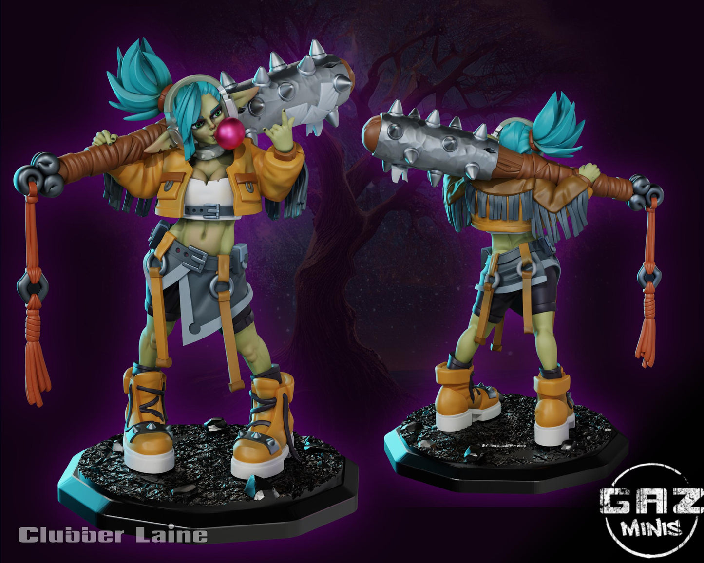 Goblin Clubber Laine Miniature | Gaz Minis