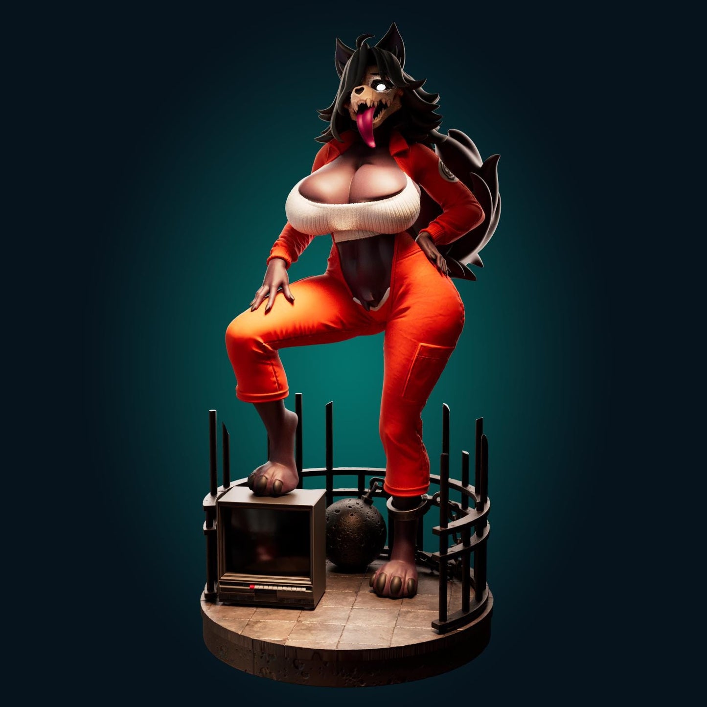Mal0 SCP-1471 Model Kit | 3D Resin Printed Figurine | Officer Rhu