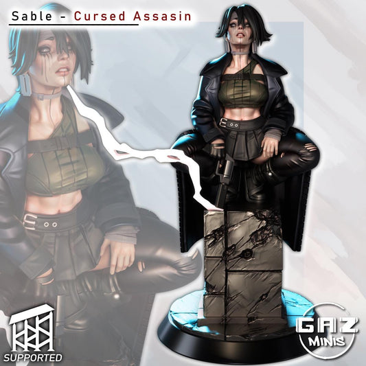 Sable - Cursed Assassin | Gaz Minis