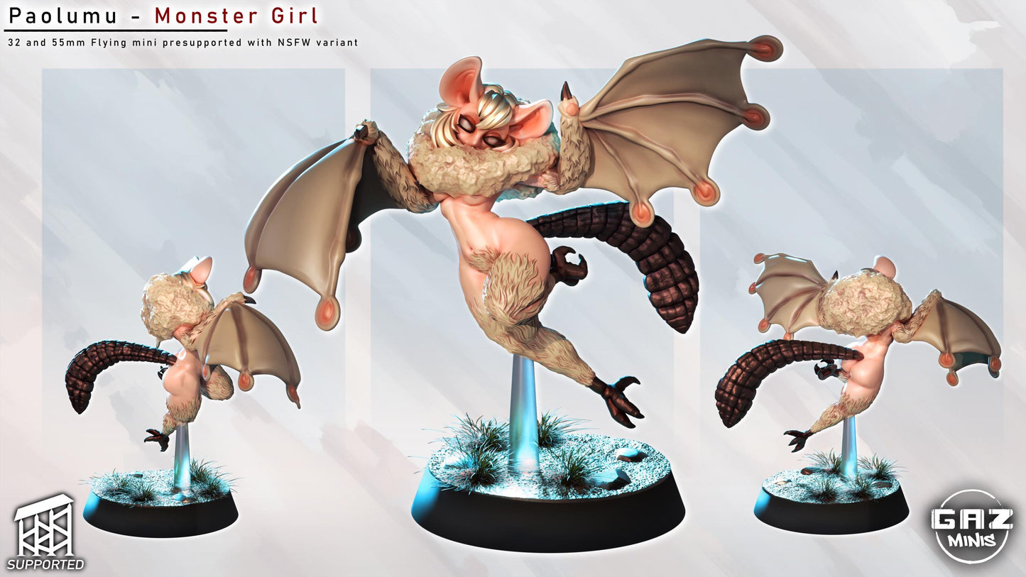 Paolumu - Bat Monster Girl Miniature | Gaz Minis