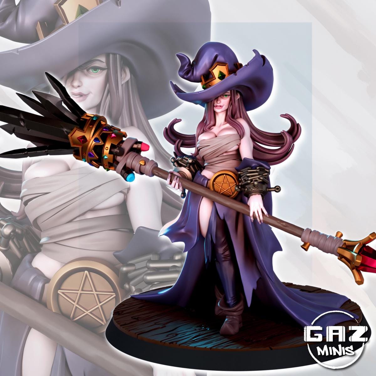 Nimara the Kingslayer Miniature | Gaz Minis