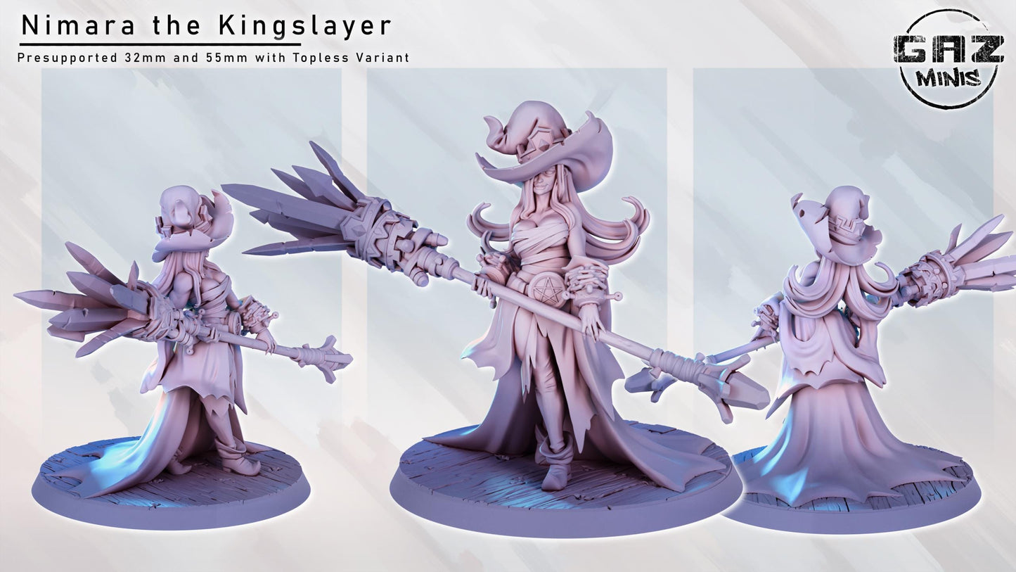 Nimara the Kingslayer Miniature | Gaz Minis
