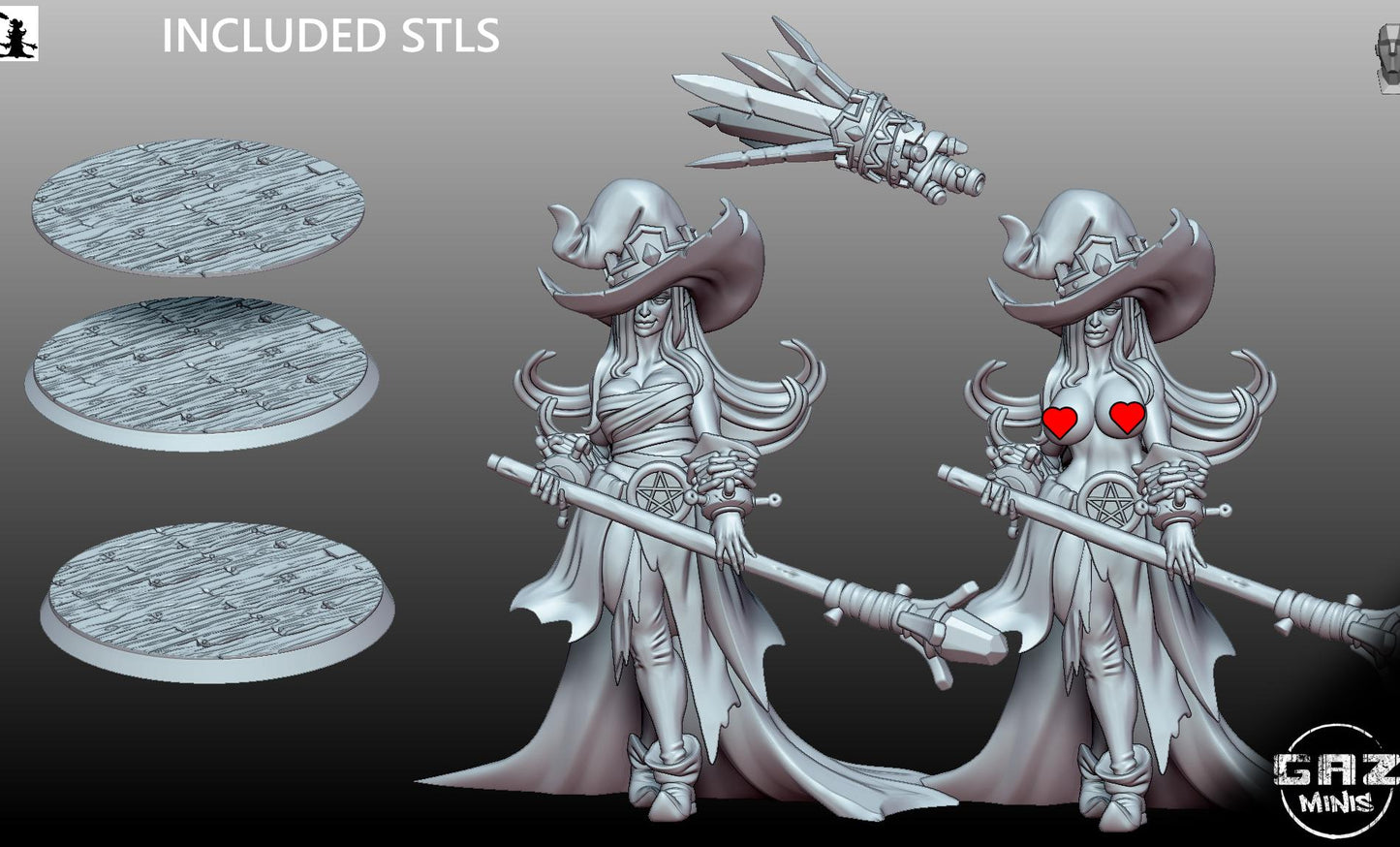 Nimara the Kingslayer Miniature | Gaz Minis