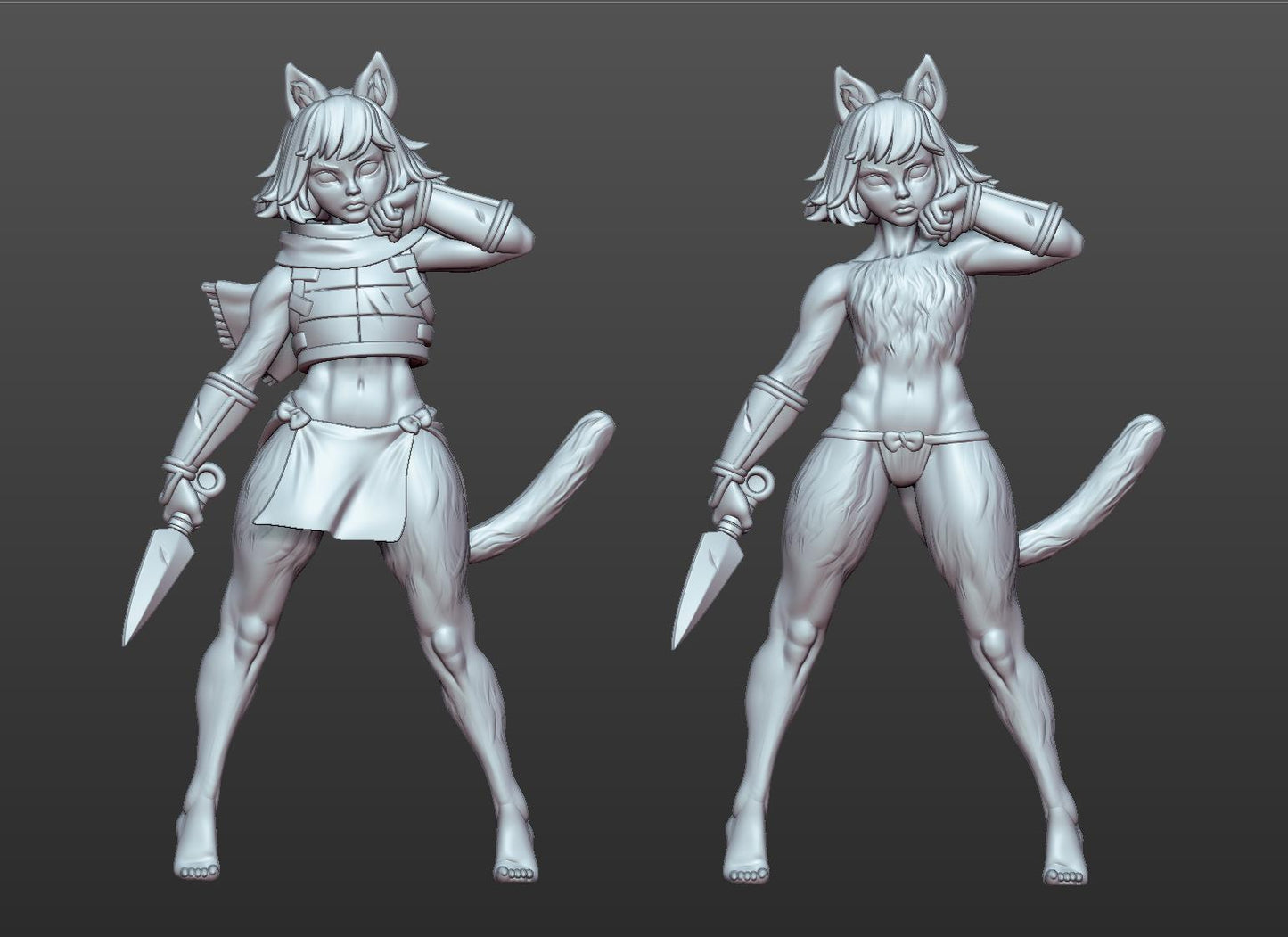Izu - Cat Girl Miniature | Gaz Minis