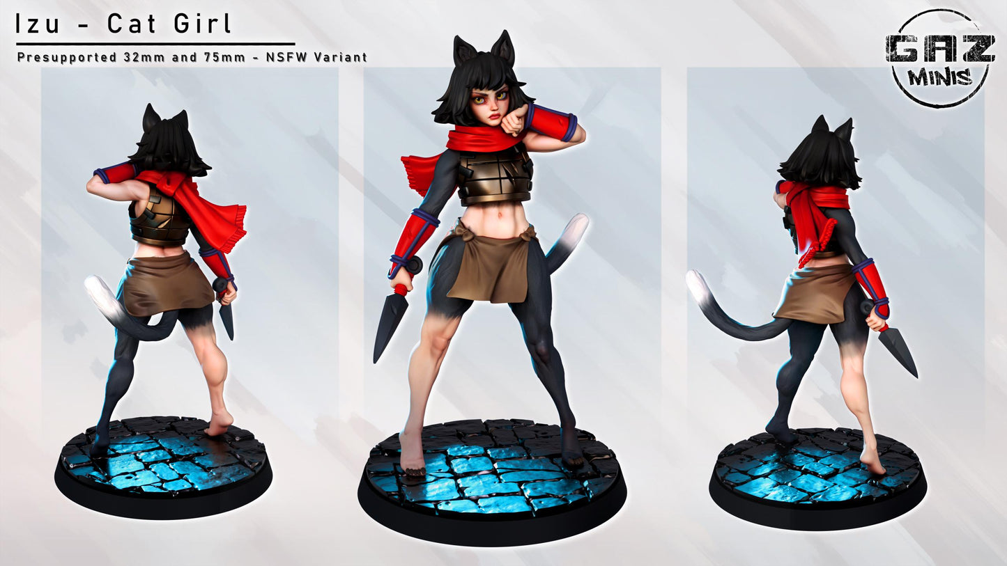 Izu - Cat Girl Miniature | Gaz Minis