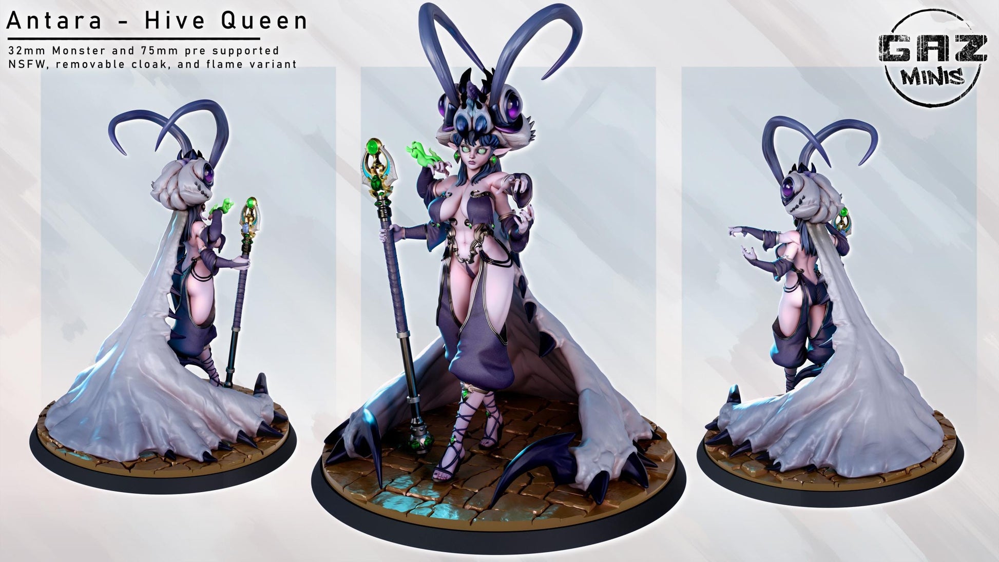 Ant Queen Miniature | Gaz Minis