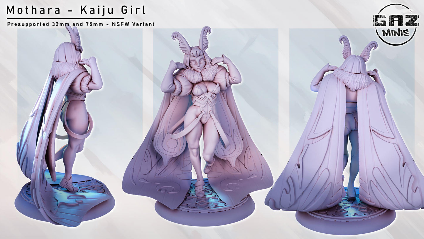 Mothara - Kaiju Girl Miniature | Gaz Minis