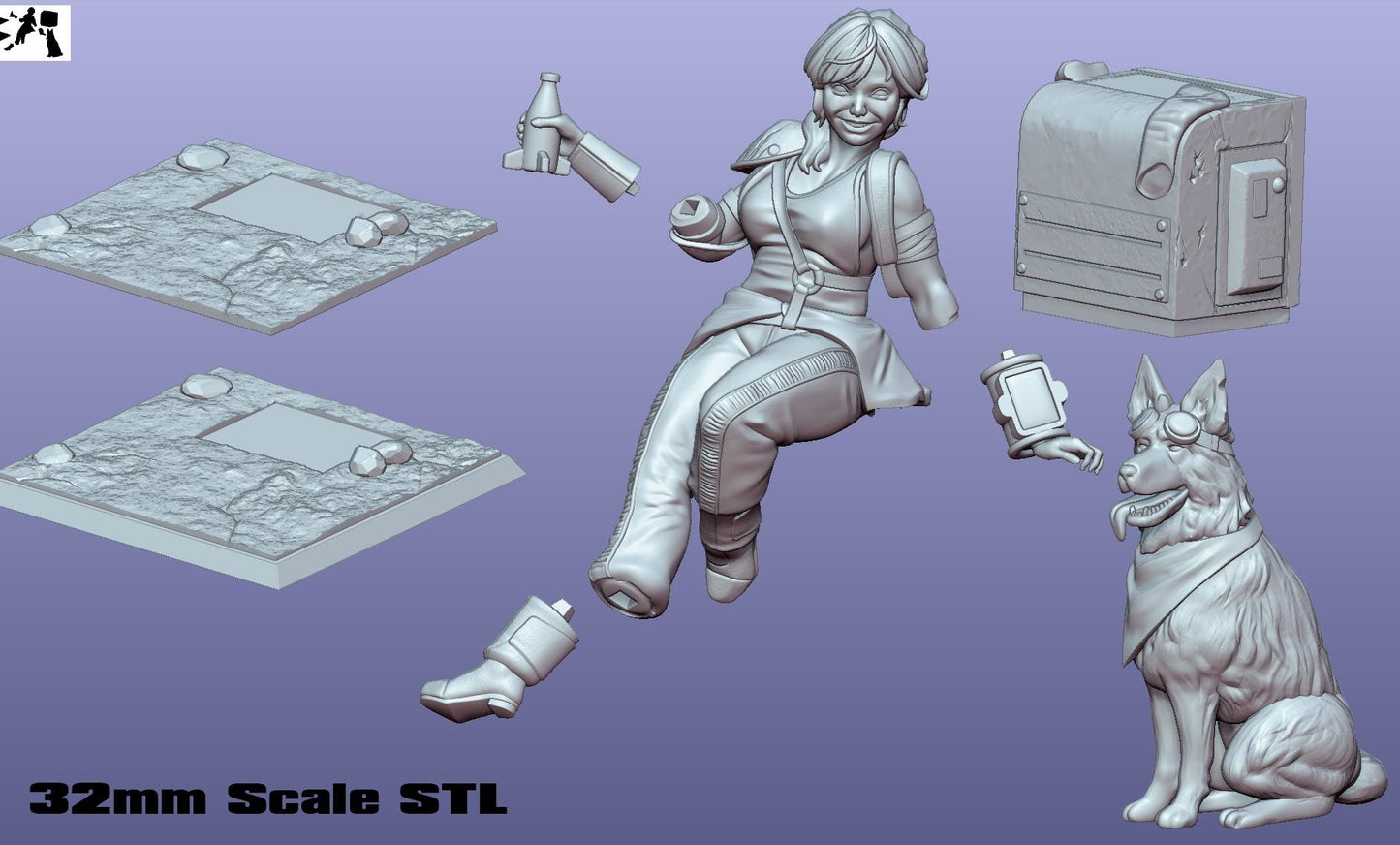 Vault Dweller Miniature | Gaz Minis