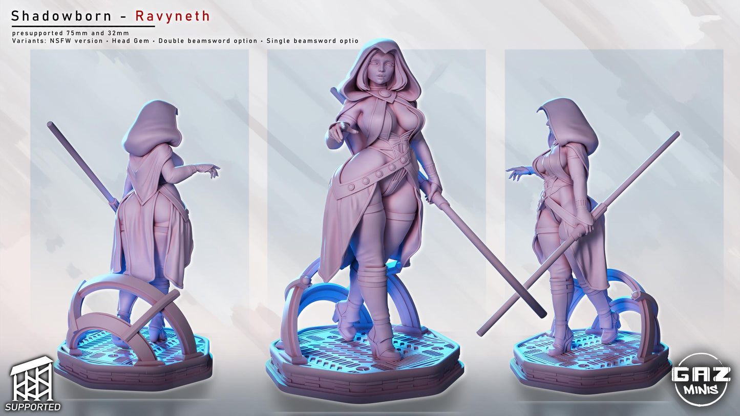 Shadowborn Scifi Warrior | Gaz Minis