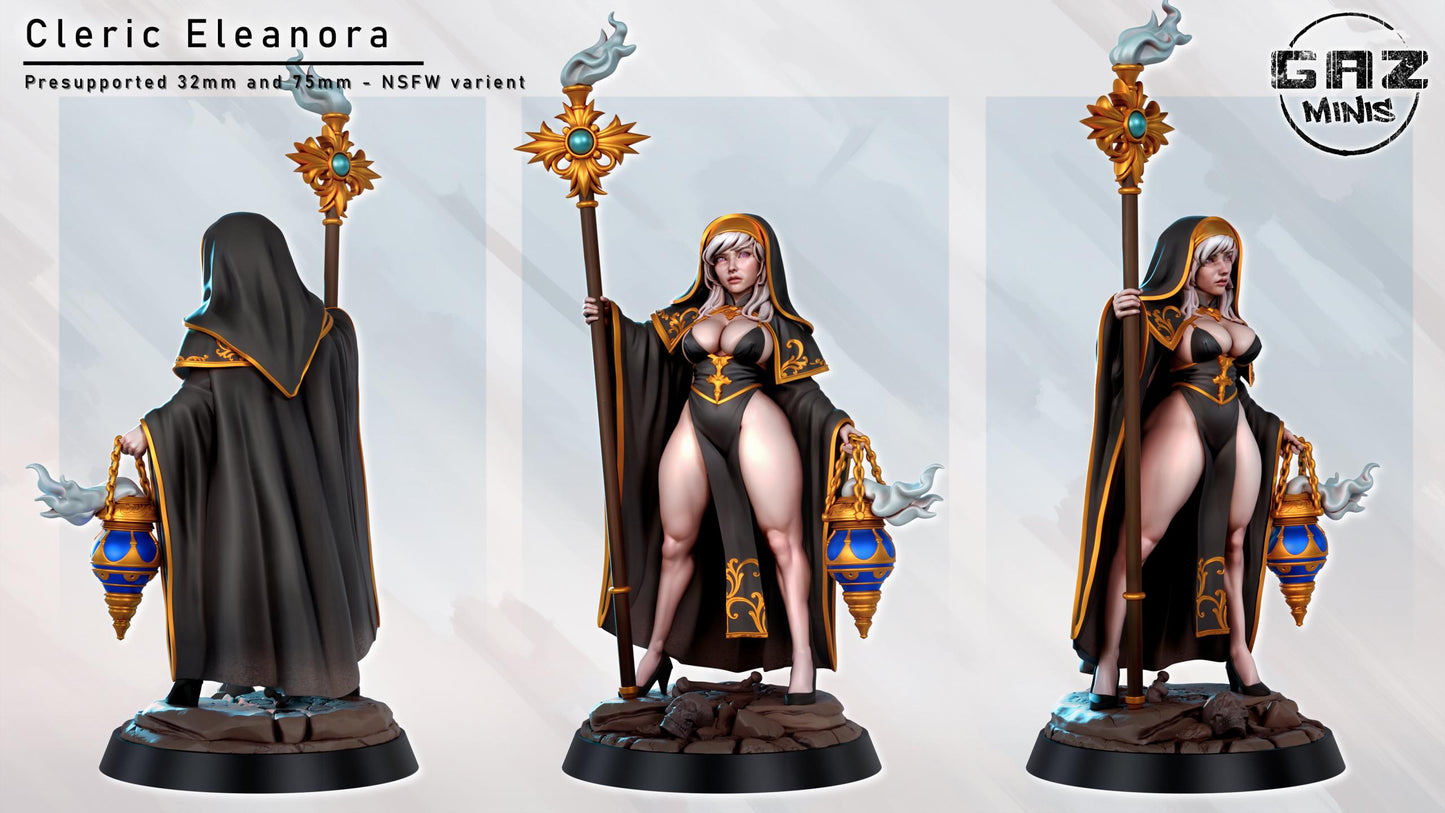 Cleric Elanora Miniature | Gaz Minis