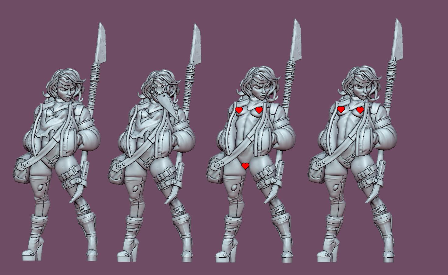 Apocalypse Survivor Miniature | Gaz Minis