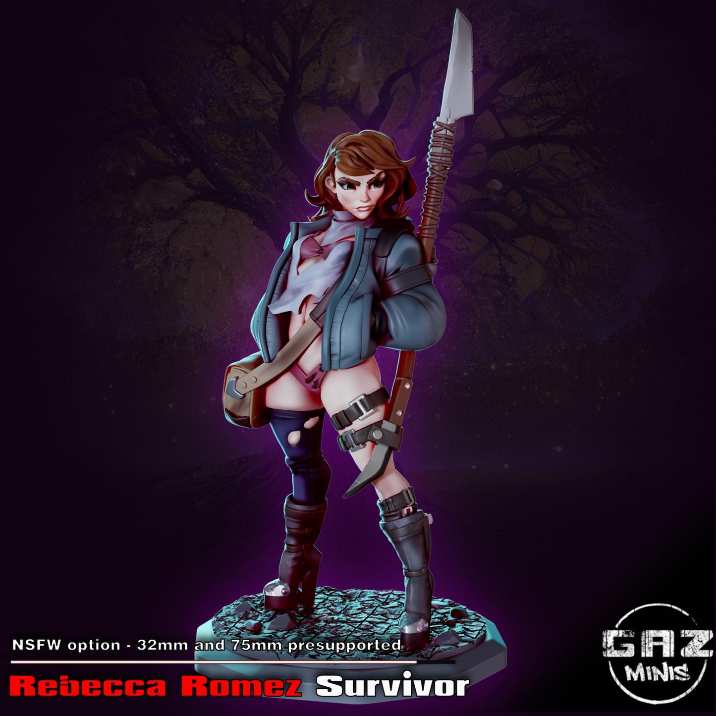 Apocalypse Survivor Miniature | Gaz Minis