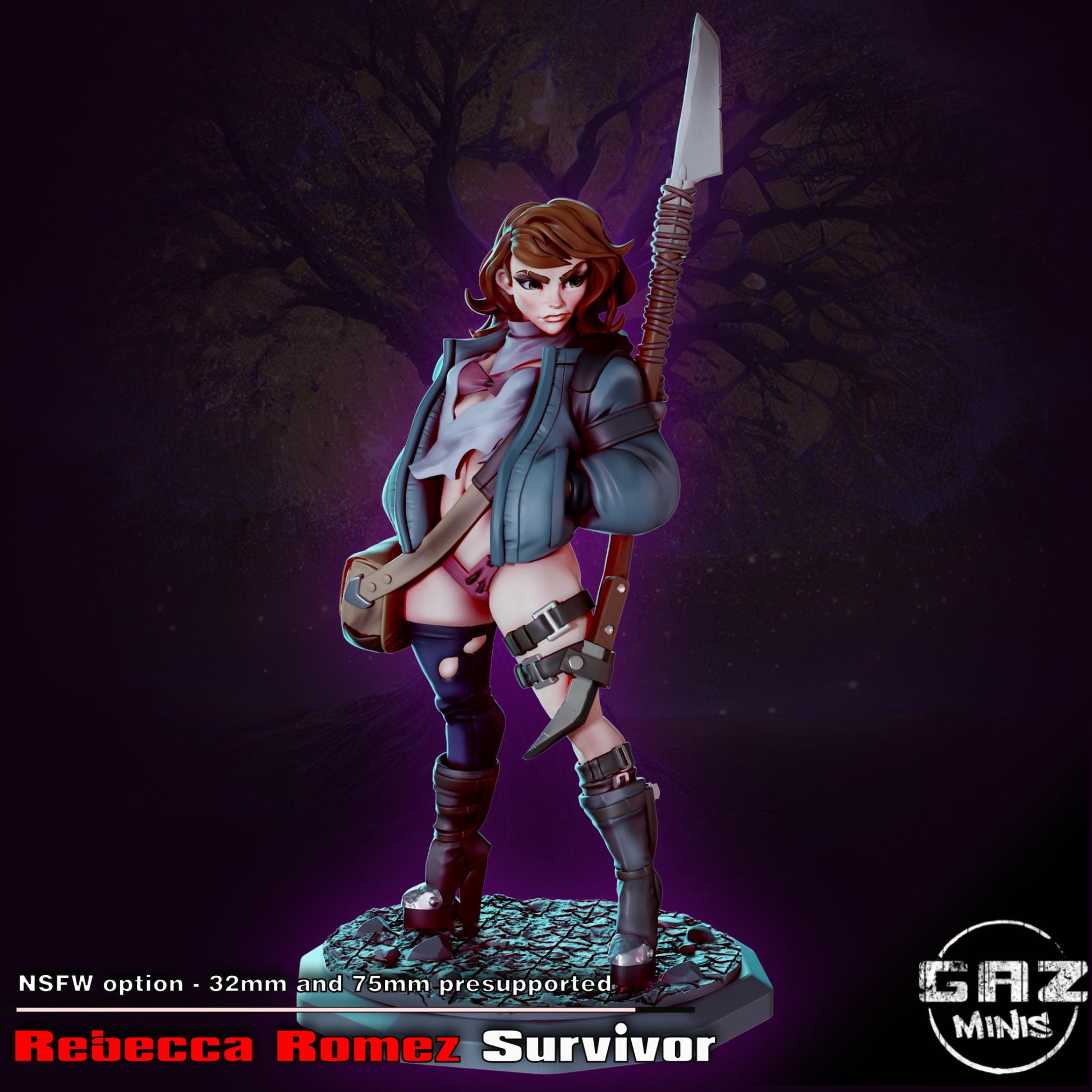 Apocalypse Survivor Miniature | Gaz Minis