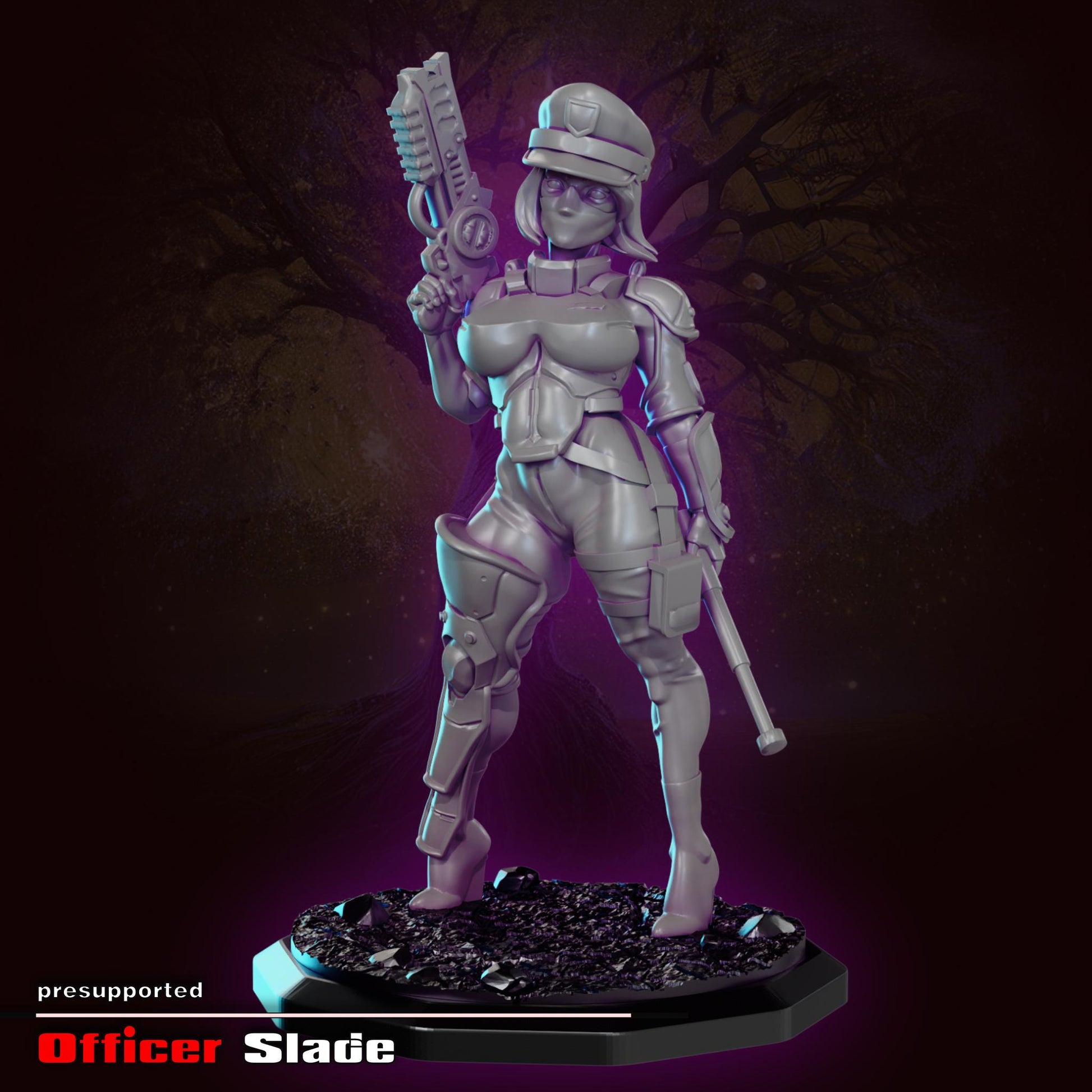 Officer Slade Miniature | Gaz Minis