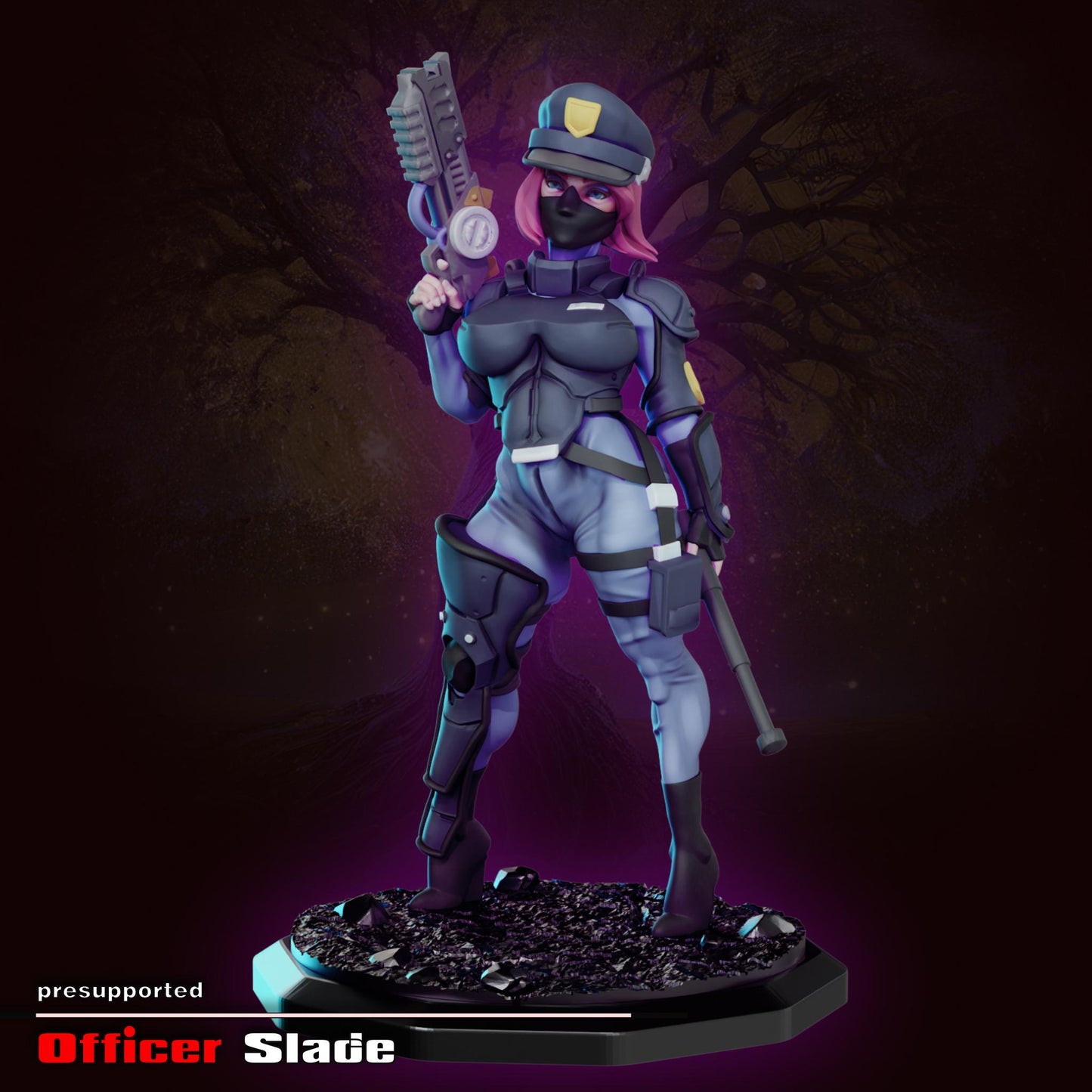 Officer Slade Miniature | Gaz Minis