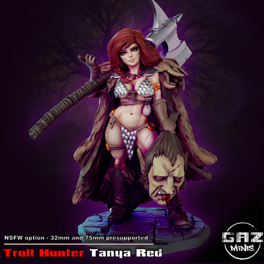 Troll Hunter Miniature | Gaz Minis