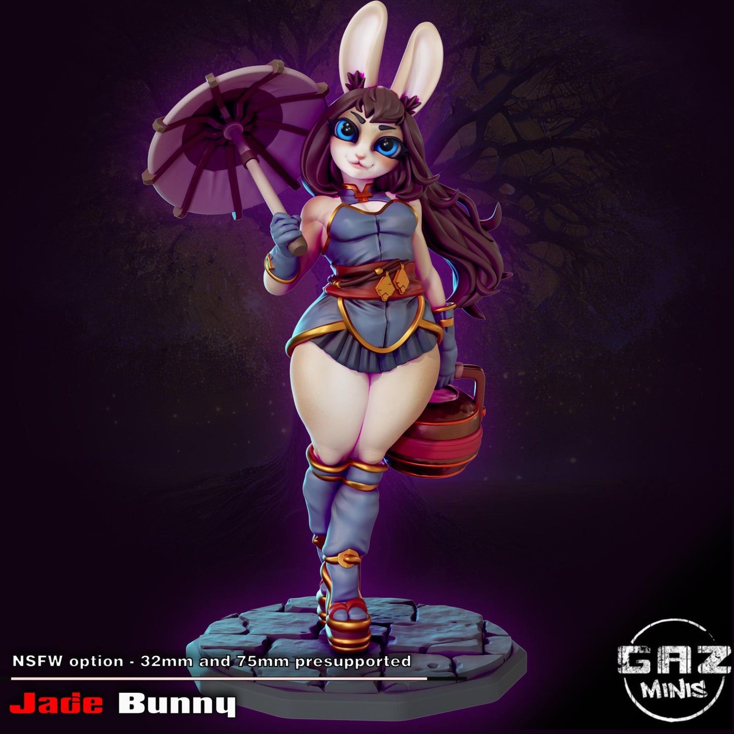 Jade Bunny Miniature | Gaz Minis