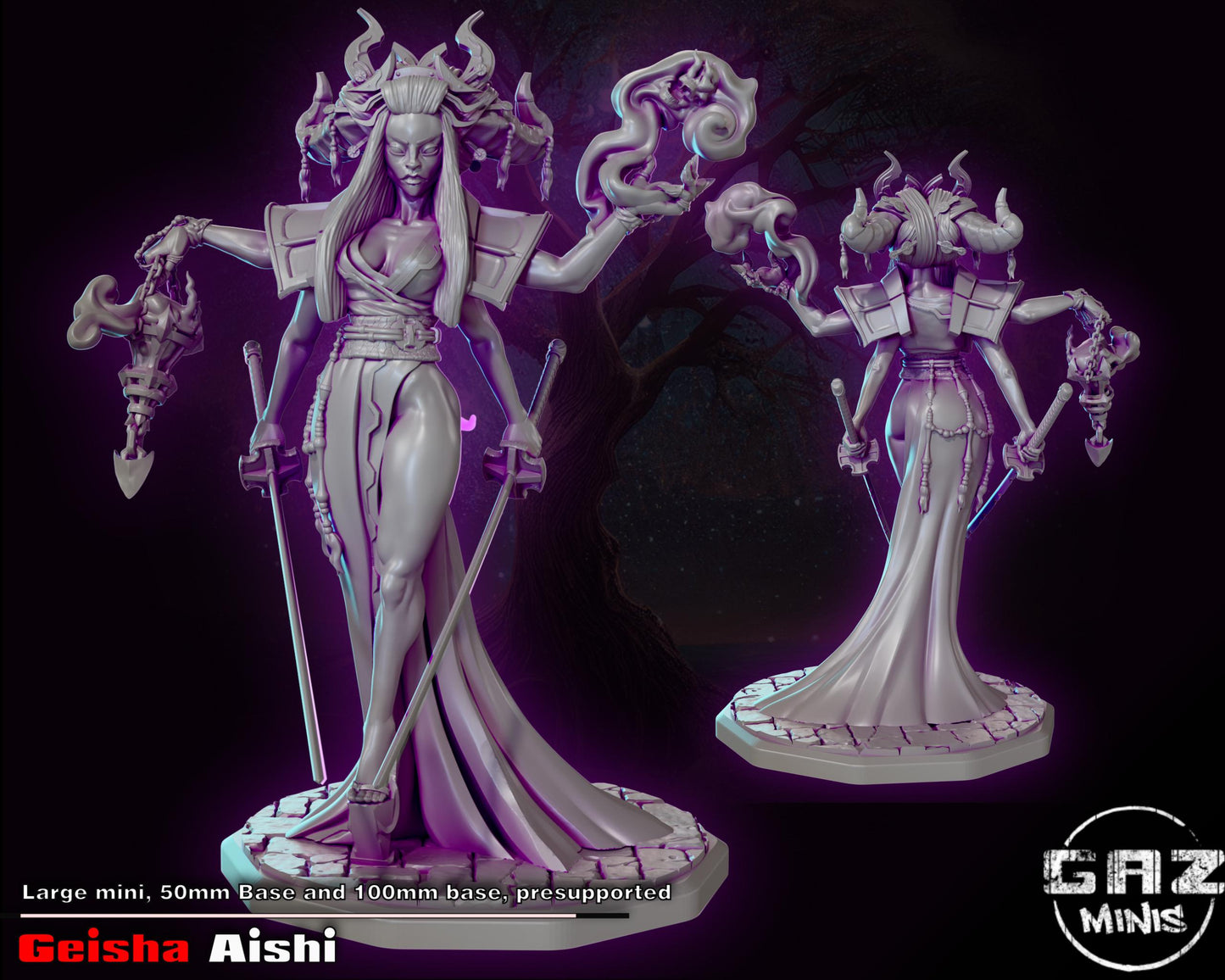 Geisha Aishi Miniature | Gaz Minis