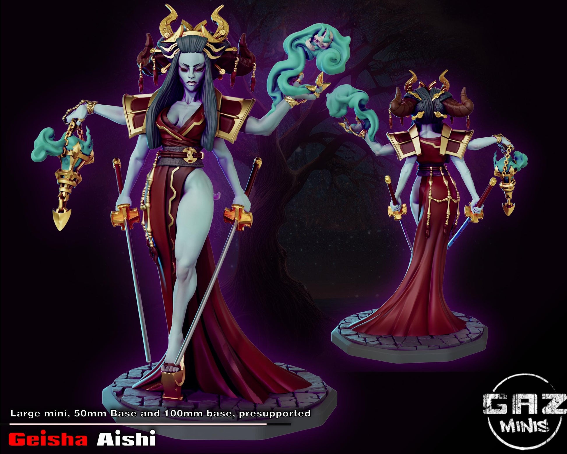 Geisha Aishi Miniature | Gaz Minis
