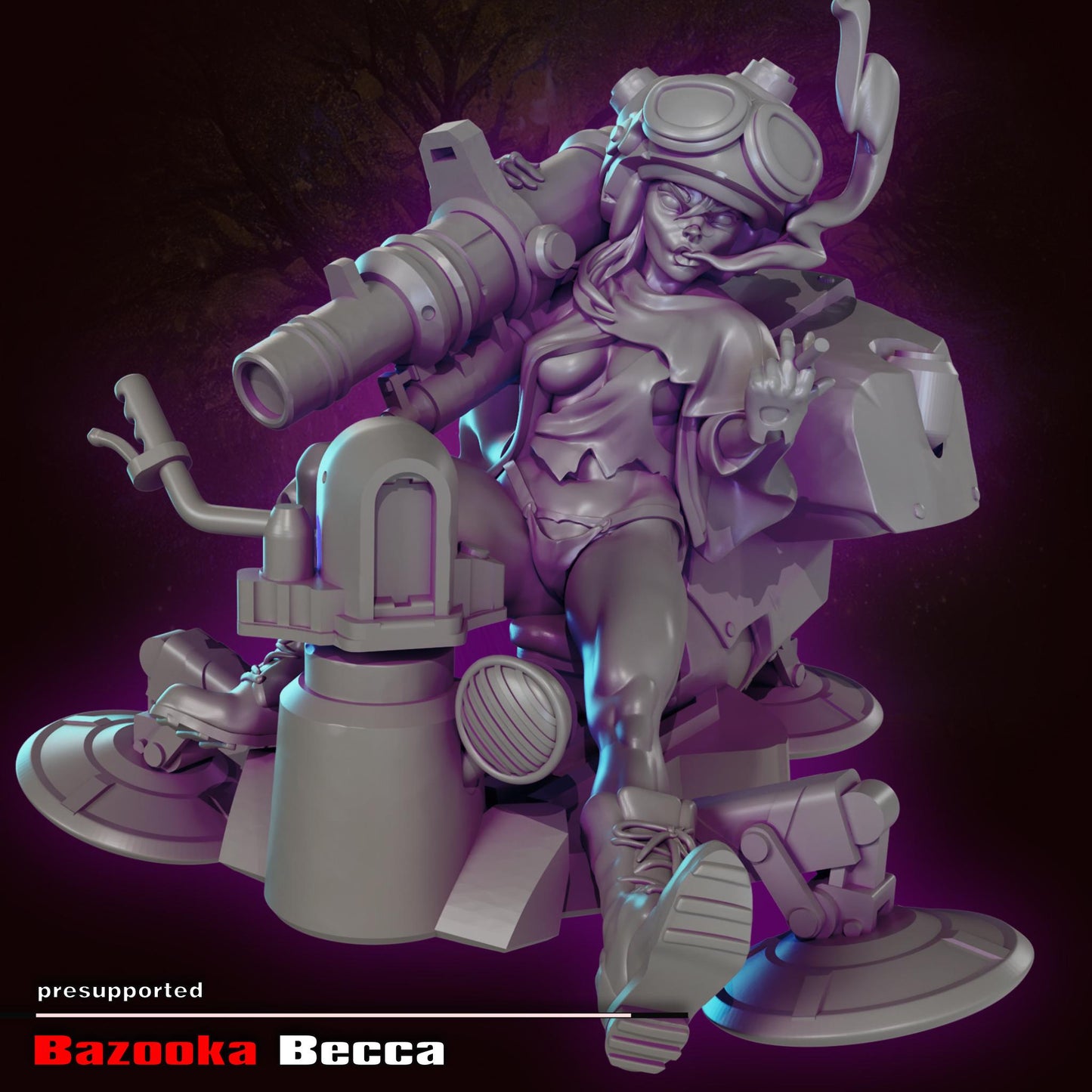 Bazooka Becca Miniature | Gaz Minis