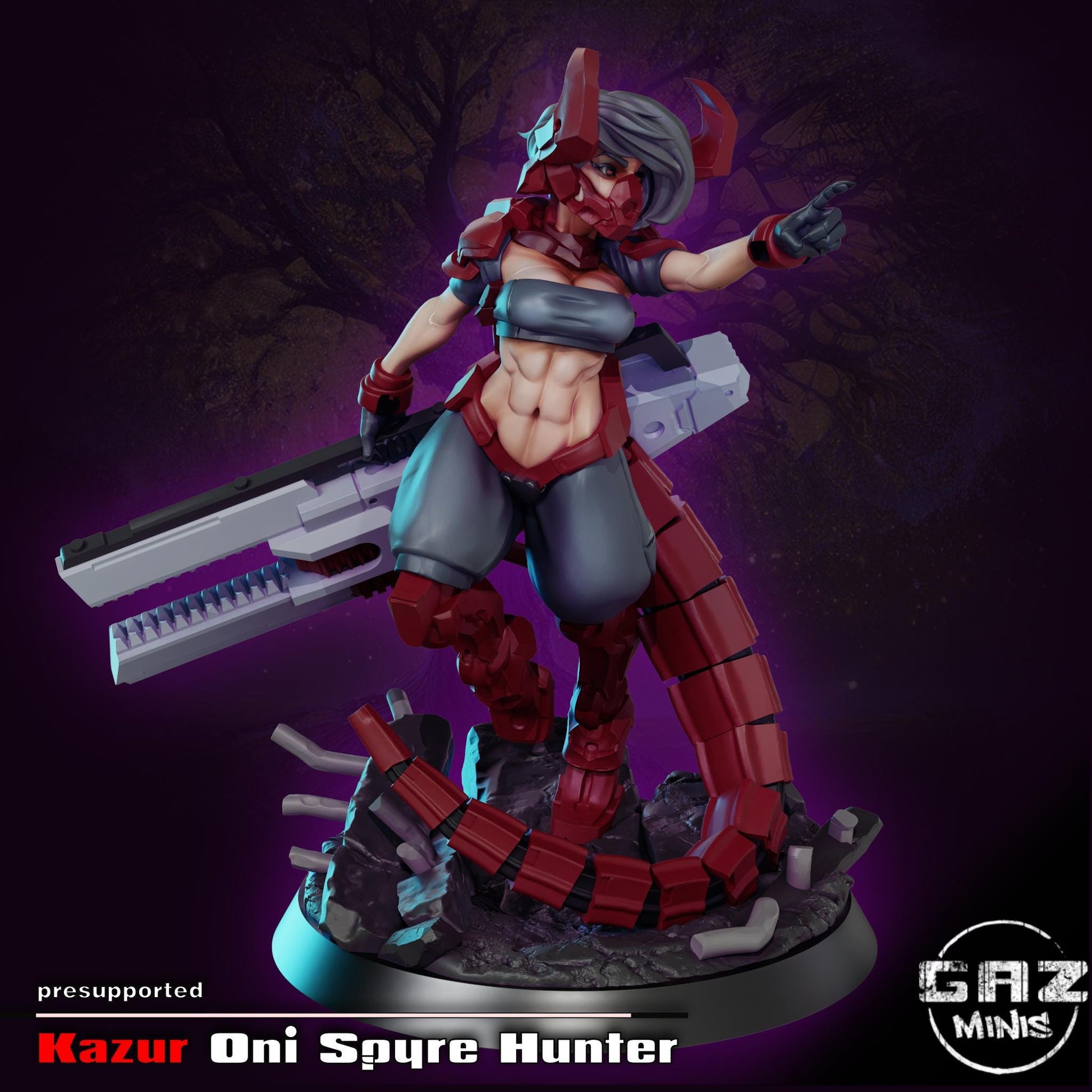 Mecha Oni Miniature | Gaz Minis
