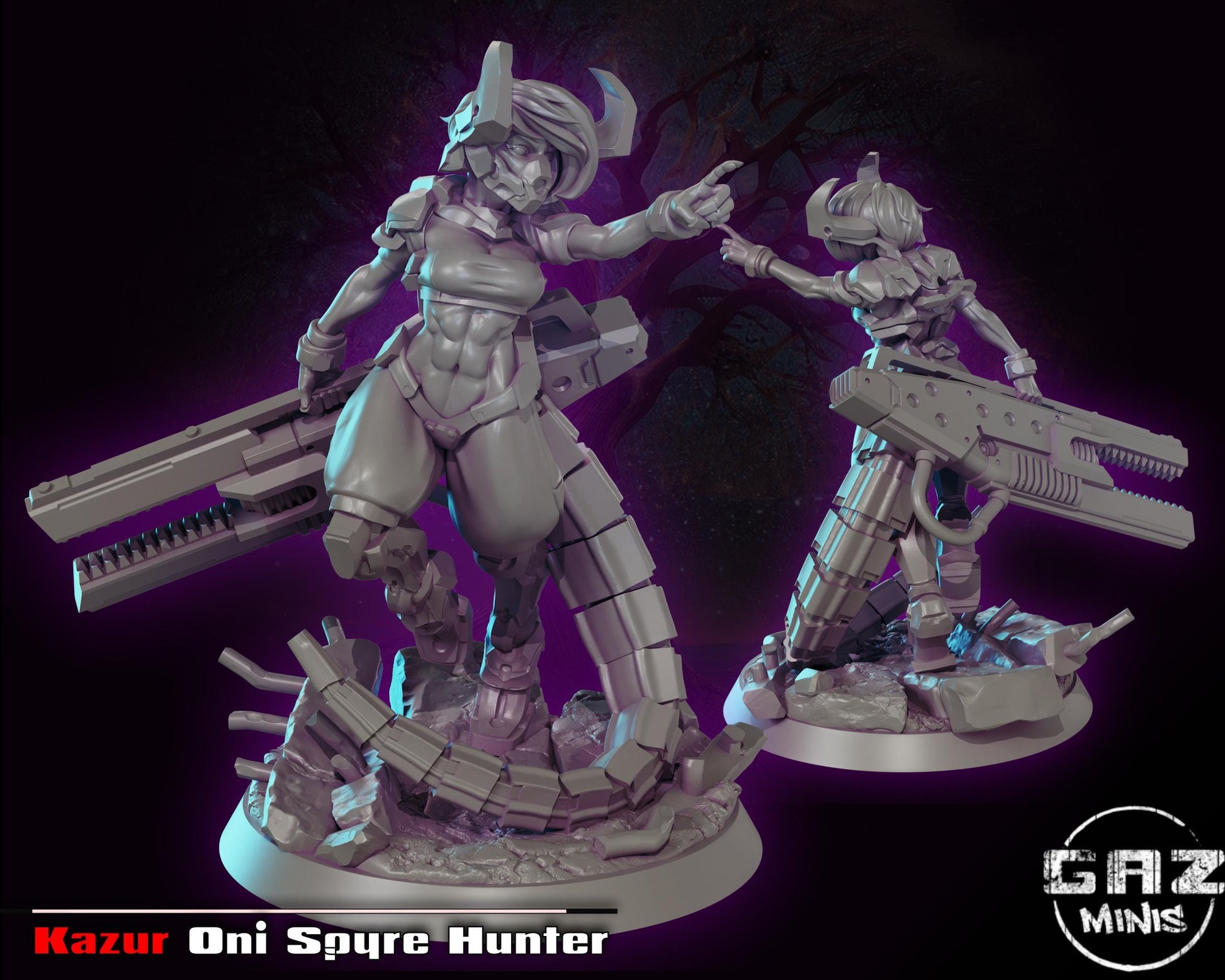 Mecha Oni Miniature | Gaz Minis
