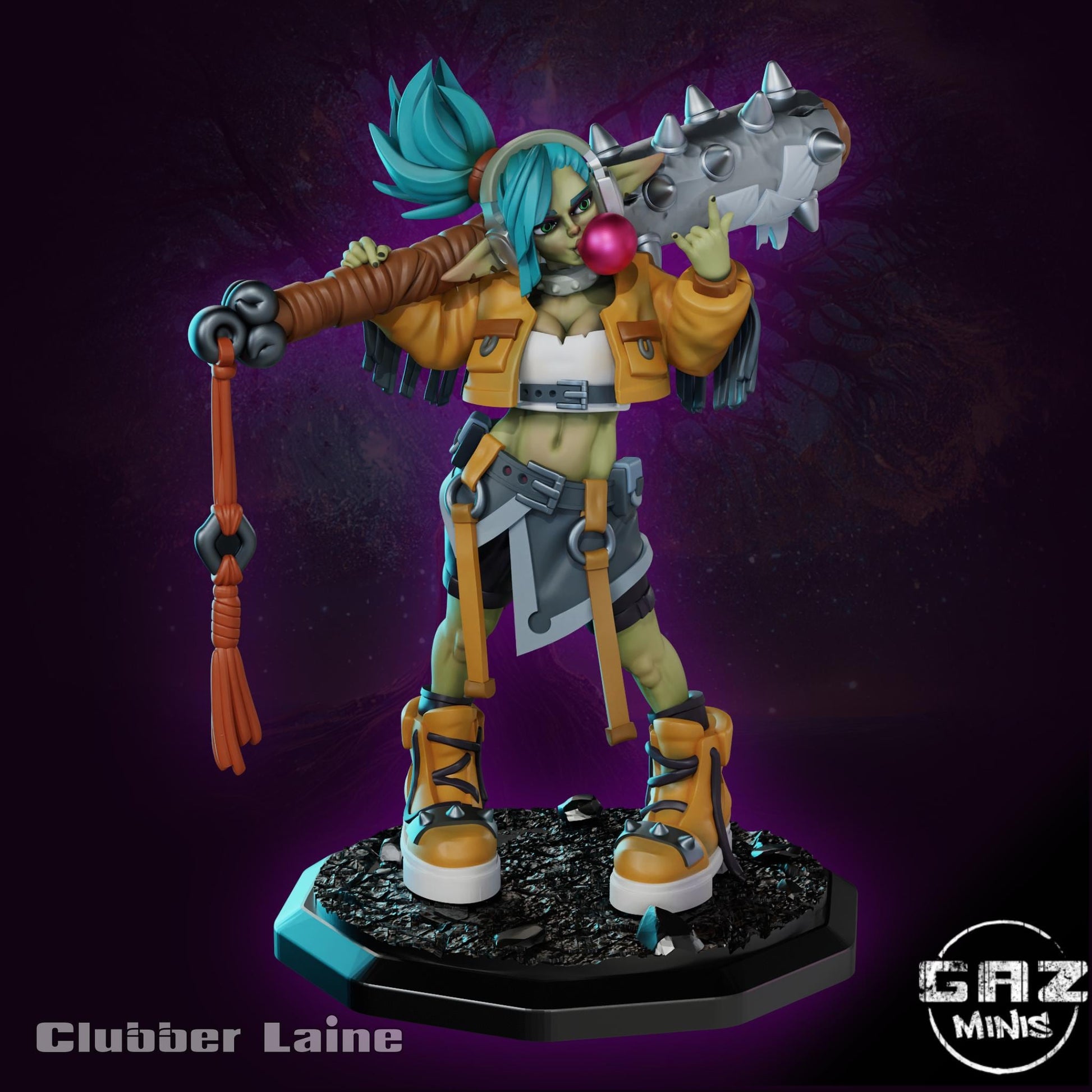 Goblin Clubber Laine Miniature | Gaz Minis