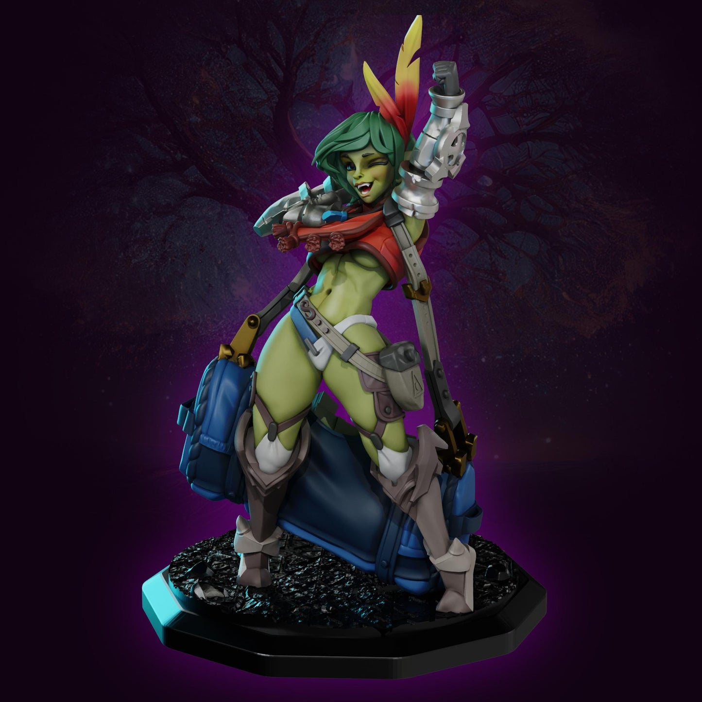 Loot Hoarder Goblin Miniature | Gaz Minis