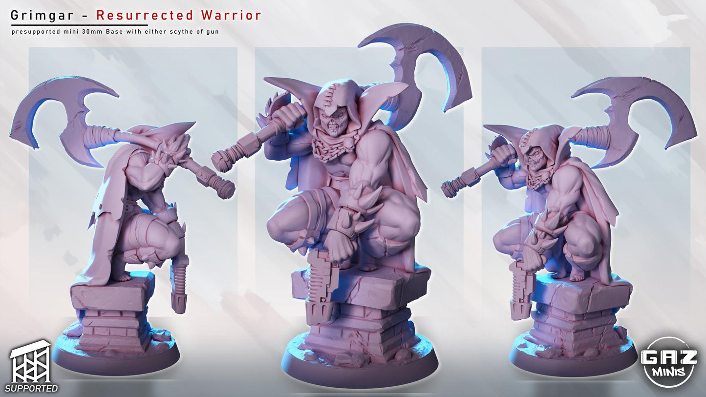 Ressurected Warrior Miniature | Gaz Minis