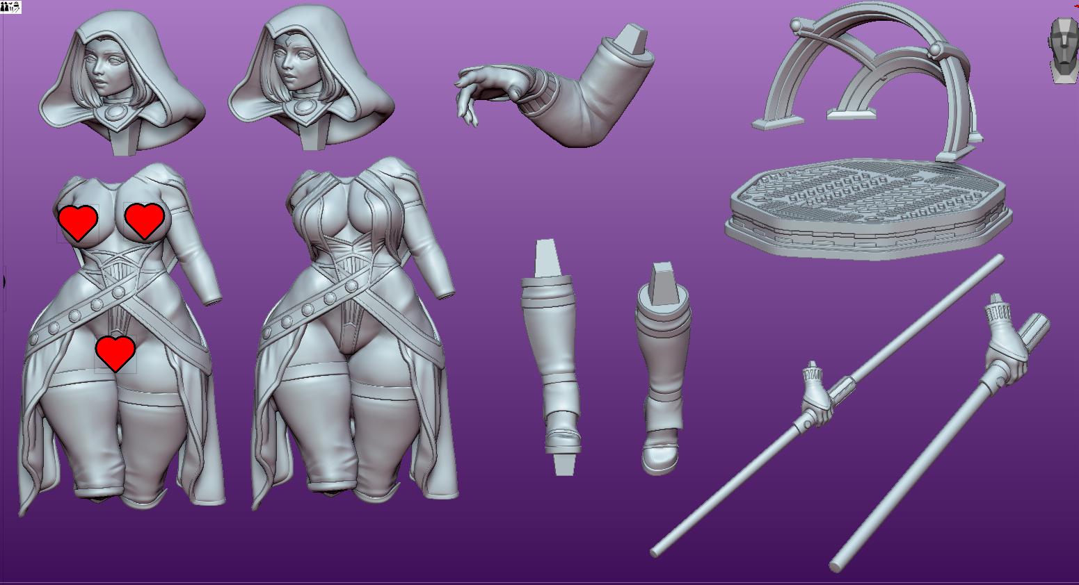 Shadowborn Scifi Warrior | Gaz Minis