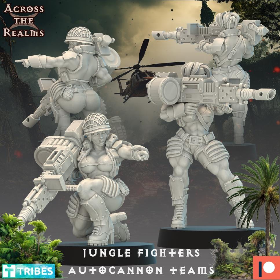 Jungle Fighter Autocannon Team | Across the Realms