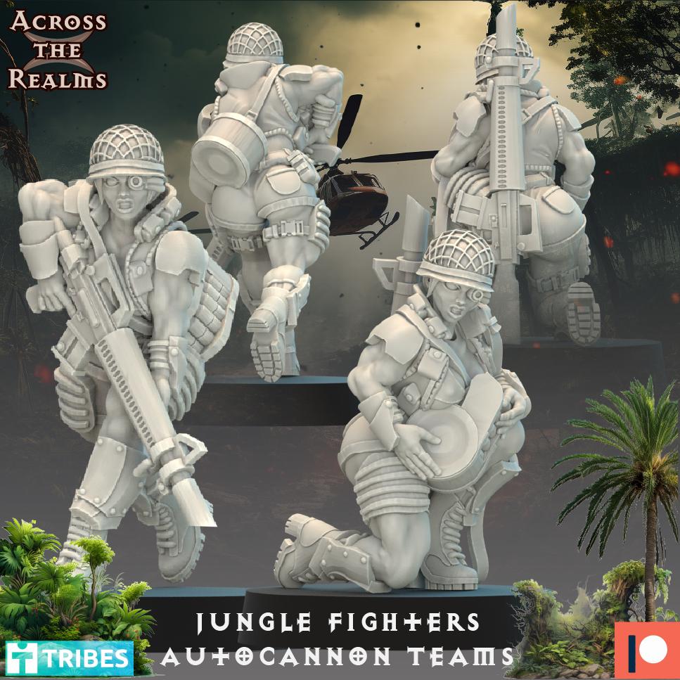 Jungle Fighter Autocannon Team | Across the Realms