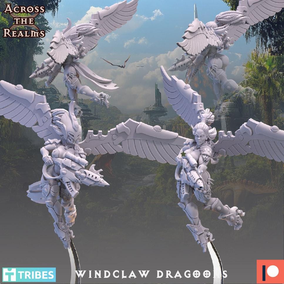 Windclaw Dragoon Miniatures | Across the Realms