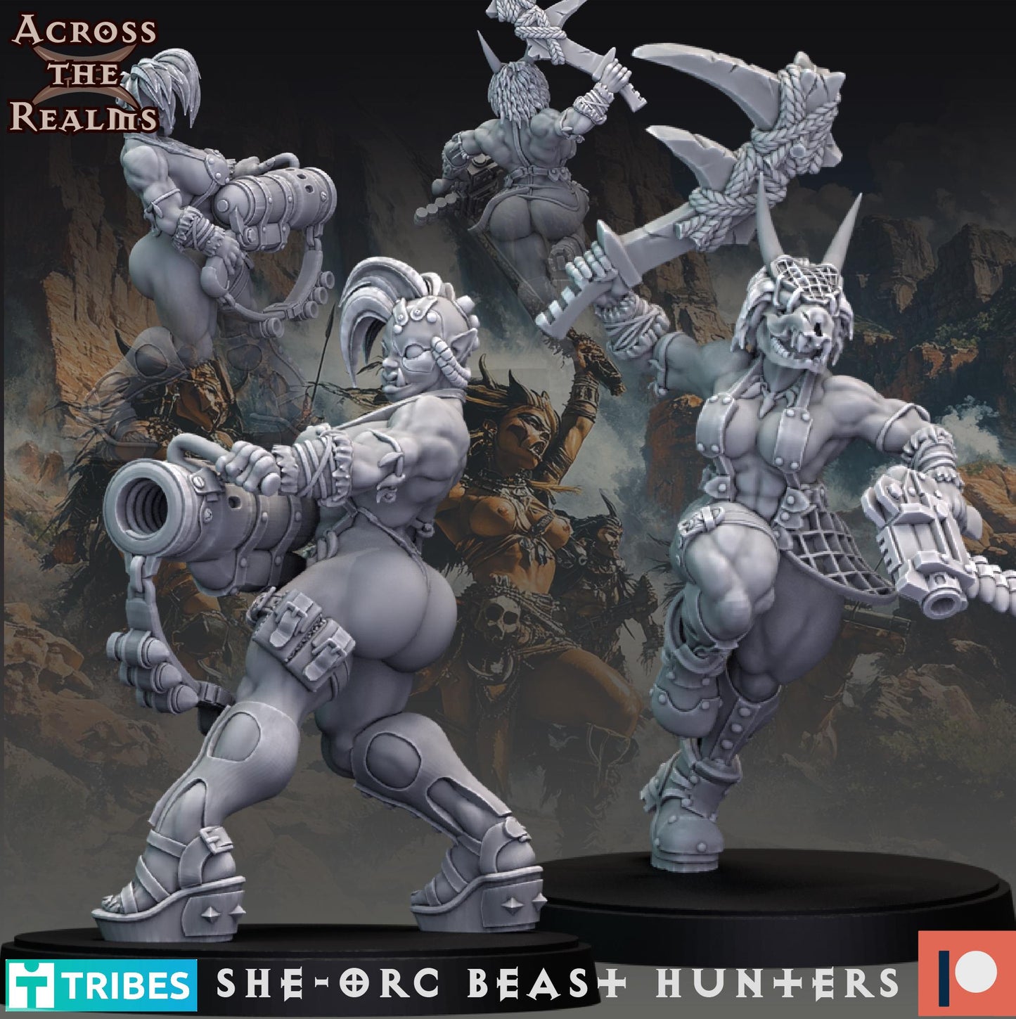 She Orc Beast Hunters | Across the Realms
