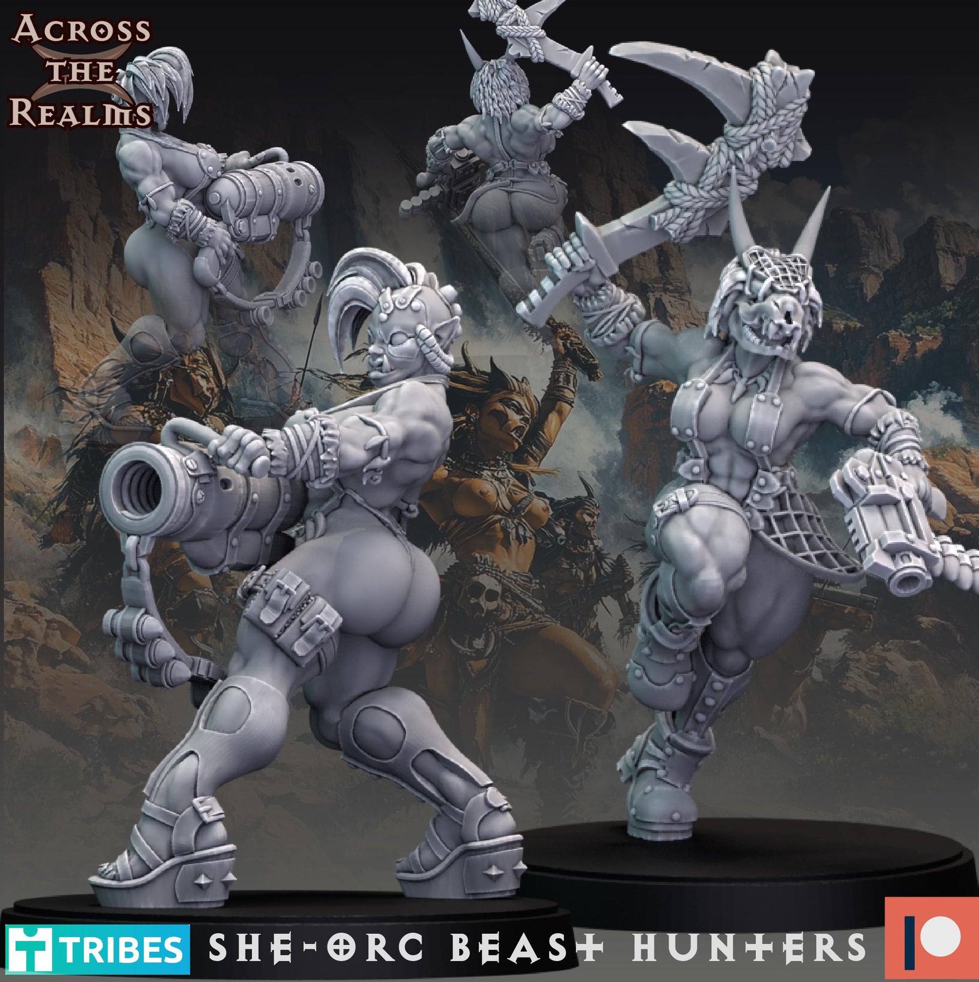 She Orc Beast Hunters | Across the Realms
