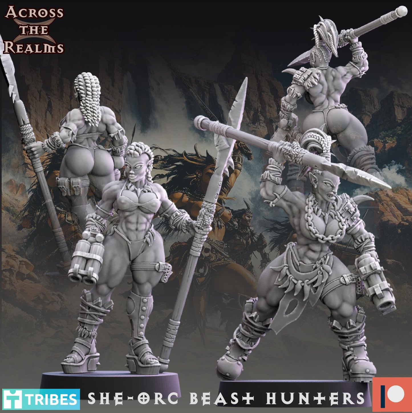 She Orc Beast Hunters | Across the Realms