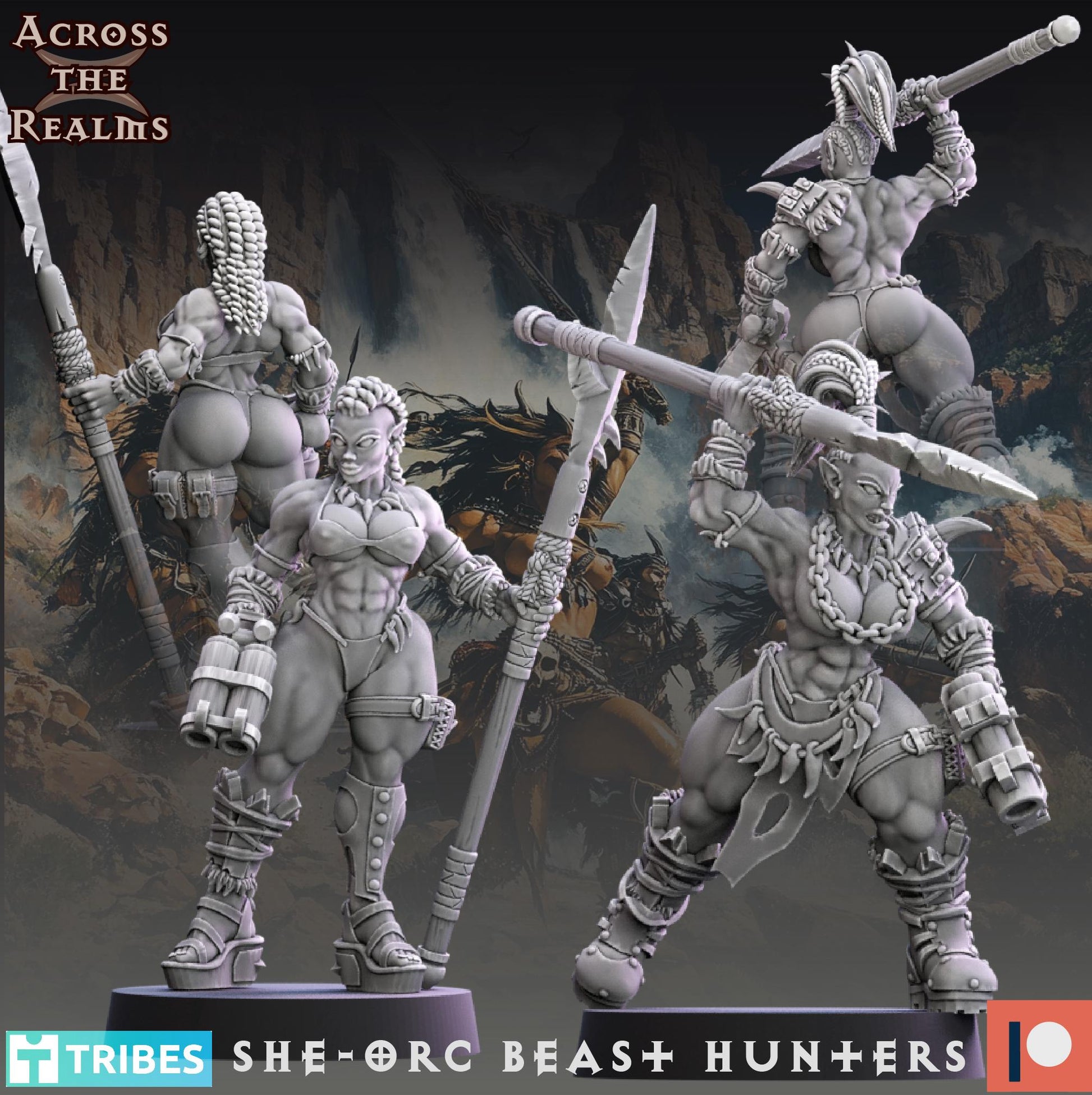 She Orc Beast Hunters | Across the Realms