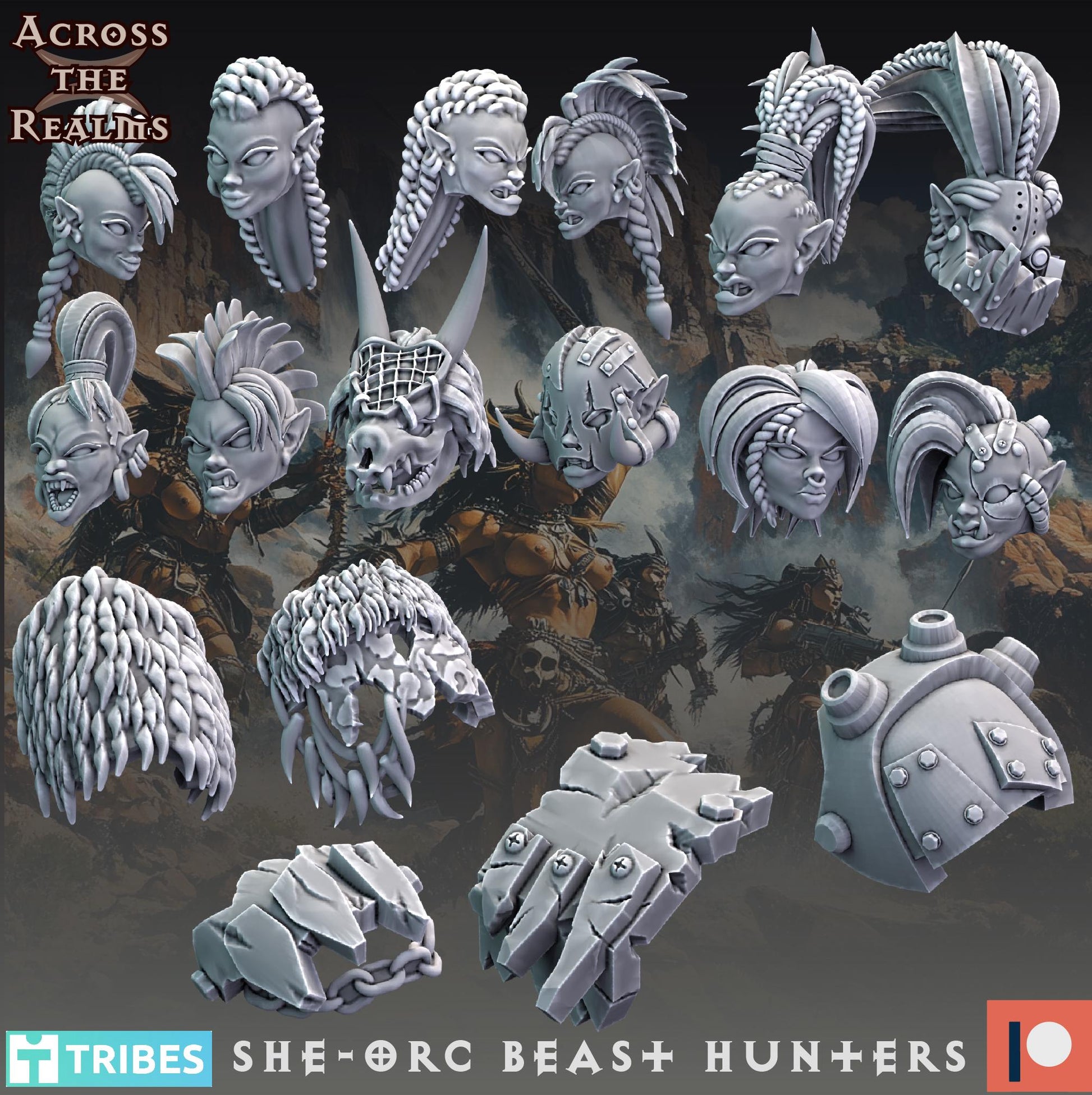 She Orc Beast Hunters | Across the Realms