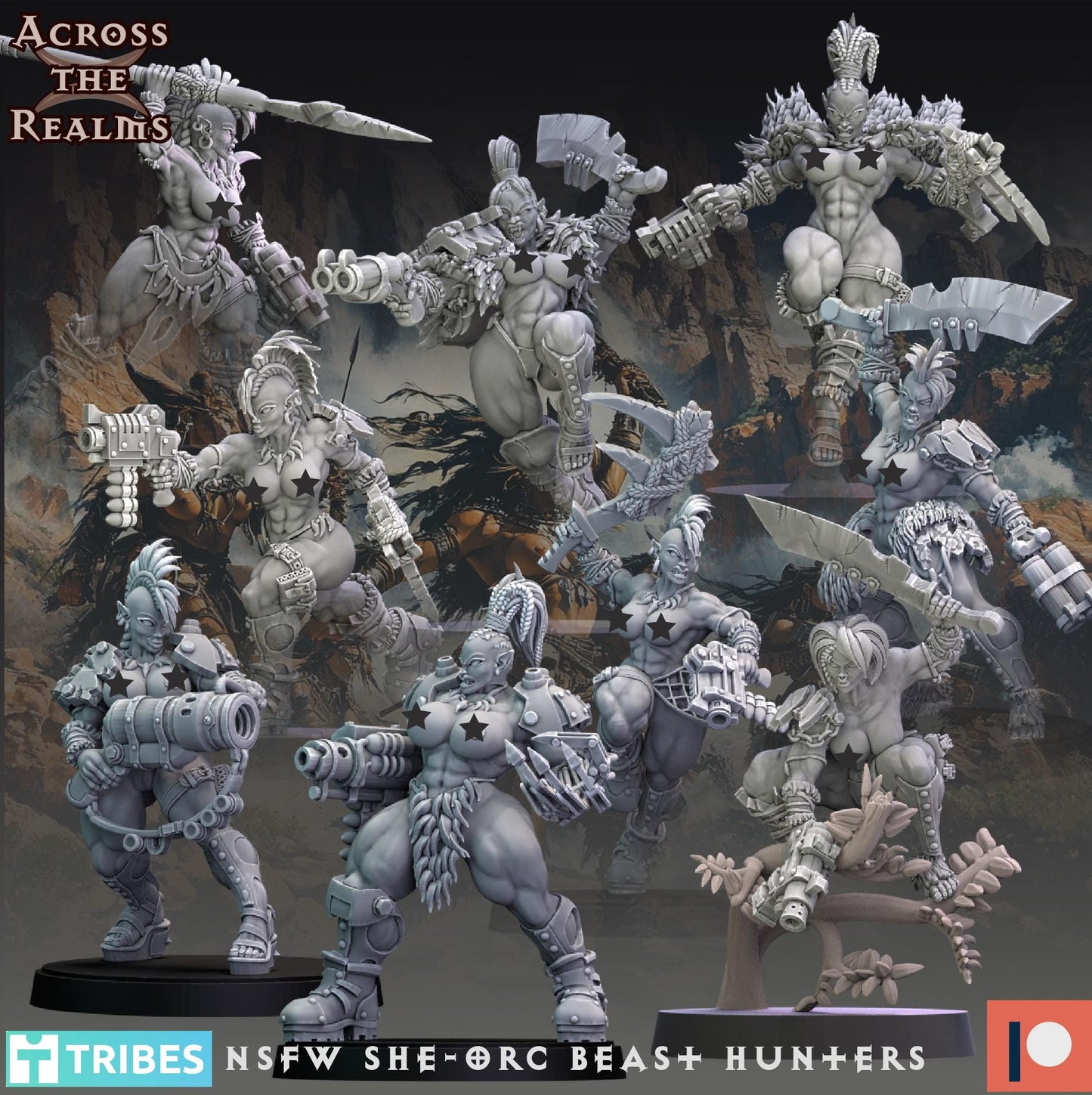 She Orc Beast Hunters | Across the Realms