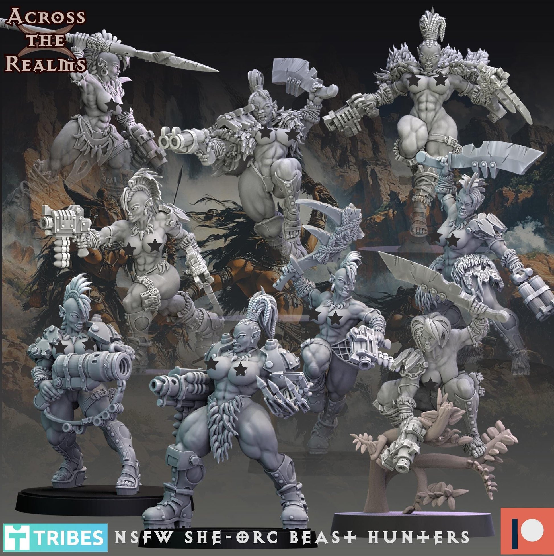She Orc Beast Hunters | Across the Realms